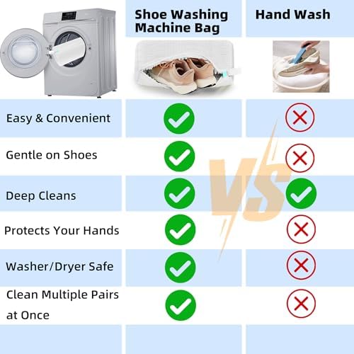 Shoe Washing Machine Bag Laundry Shoe Bag - Image 6