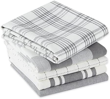 DII Basic Kitchen Large Cotton Dishtowel Set of 5 - Image 3