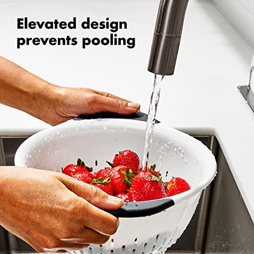 OXO Good Grips 3 QT Plastic Colander - Image 6