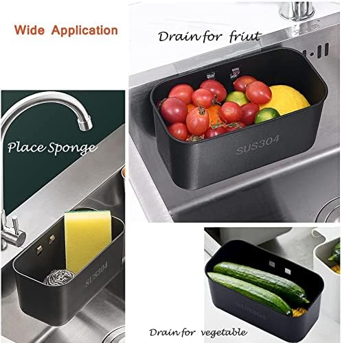 Multifunction Sink Strainer Kitchen Food Catcher Sink Strainer Basket - Image 4