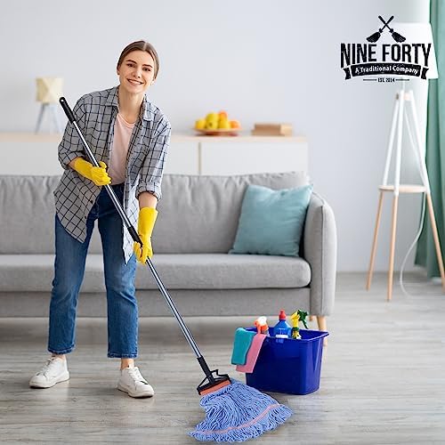 Nine Forty 2-Pack Industrial and Commercial-Grade Looped End Wet Mop Head Refill - Image 5