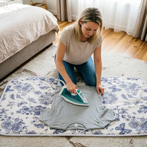 Large Ironing Mat 30x47”, Heat-Resistant Foldable Ironing Pad - Image 6