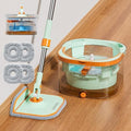 HoMettler Transparent Mop and Bucket Set | Spin Mop by Homettler
