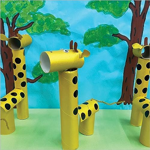54 PC Cardboard Paper Tubes for Crafts - Image 6