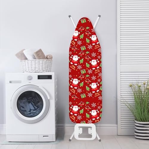 Xmas Ironing Board Cover with Elastic Edge Santa Claus Table Top Ironing Board - Image 3