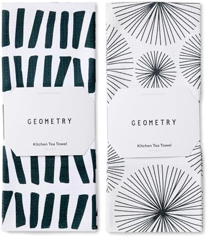GEOMETRY Kitchen Tea Towels by GEOMETRY