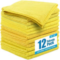 Microfiber Cleaning Cloth 12 Pack by Tekswip