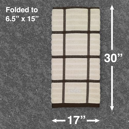 All-Clad Checked Kitchen Towel: Highly Absorbent, Super Soft Long Lasting - Image 3