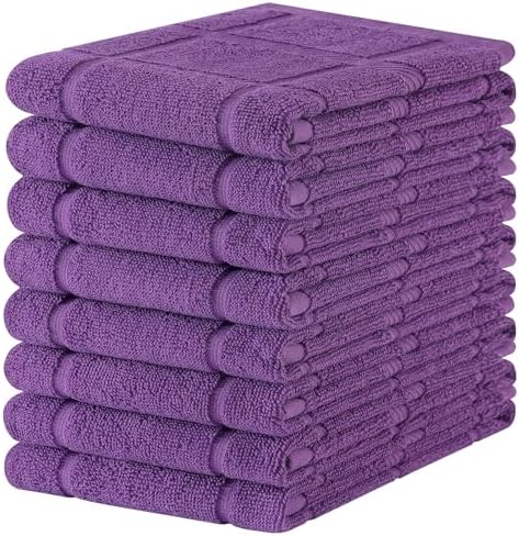 Homaxy 100% Cotton Kitchen Towels 18"x28", 8 Pack Dish Towels by Homaxy