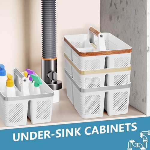 BYUNER Plastic Shower Caddy Dorm: Portable Bathroom Caddy Organizer - Image 6