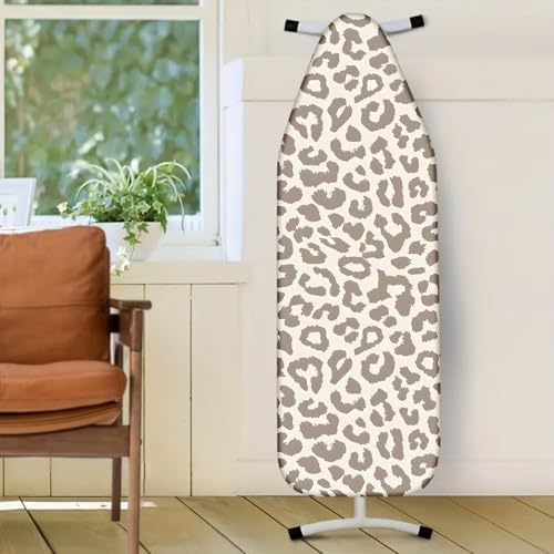 Nuxovilar Gray Leopard Print Ironing Board Cover 15x54 Polyester - Image 2