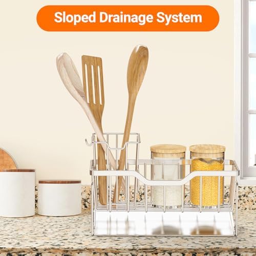StorageRight Sponge Holder for Kitchen Sink, Sink Caddy Organizer - Image 7