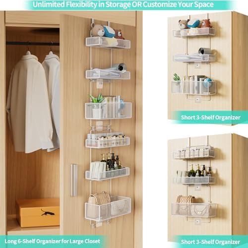HapiRm Over Door Organizer Storage - Image 4