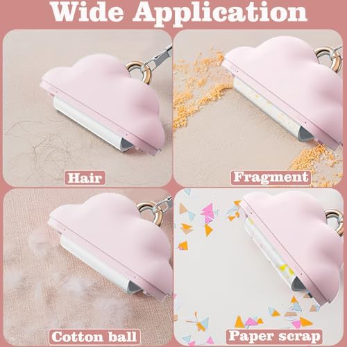 300 Sheets Mini Lint Roller Travel Size Refills, Reusable Pet Hair Remover - Image 5
