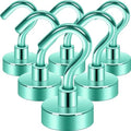 Neosmuk Magnetic Hooks for Cruise Cabins, 30lb Heavy Duty, 6 Pack by Neosmuk
