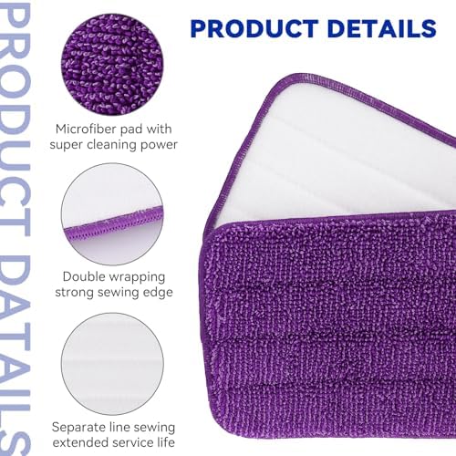 Replacement Mop Pads Fit for Rubbermaid Commercial 18" and 17" Mop - Image 3