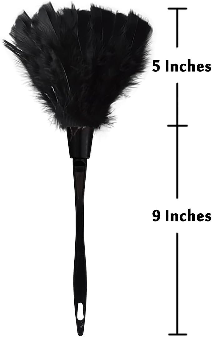 Turkey Feather Dusters for Cleaning Home Blinds Kitchen car Office, - Image 2