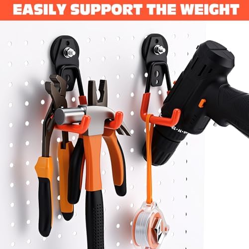 Landhoow 18 Pcs Large Magnetic Hooks Heavy Duty Garage Magnet Hooks Strong - Image 4