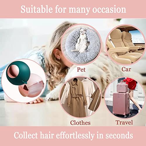 CALMTEE Reusable Gel Lint Roller Ball, Sticky Washable lint Roller Portable - Image 4