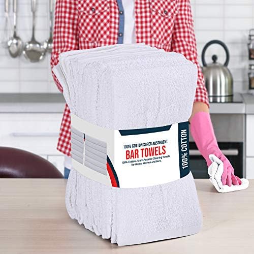 Utopia Towels Kitchen Bar Mops, 16 by 19 Inches, 100% Cotton Super Absorbent - Image 5