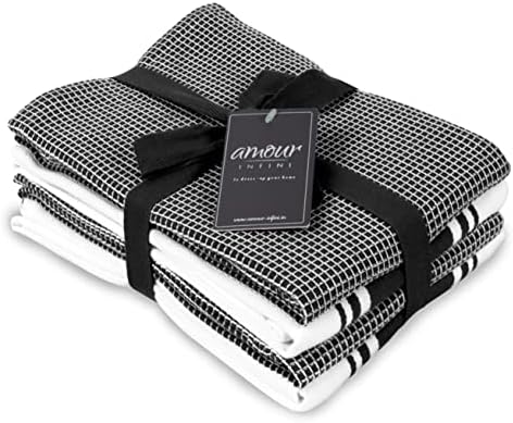 AMOUR INFINI Cotton Kitchen Towels by AmourInfini