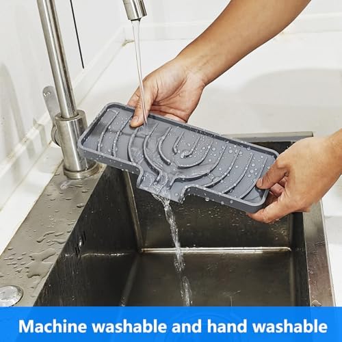 Sponge Holder for Kitchen Sink, Dish Sponge Holder Soap Tray - Image 6