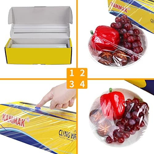 KAMMAK Plastic Wrap Food Cling Wrap - Image 4