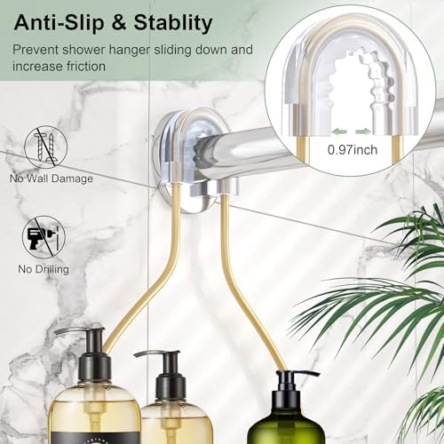 SRIWATANA Shower Caddy Hanging, Shower Organizer - Image 5