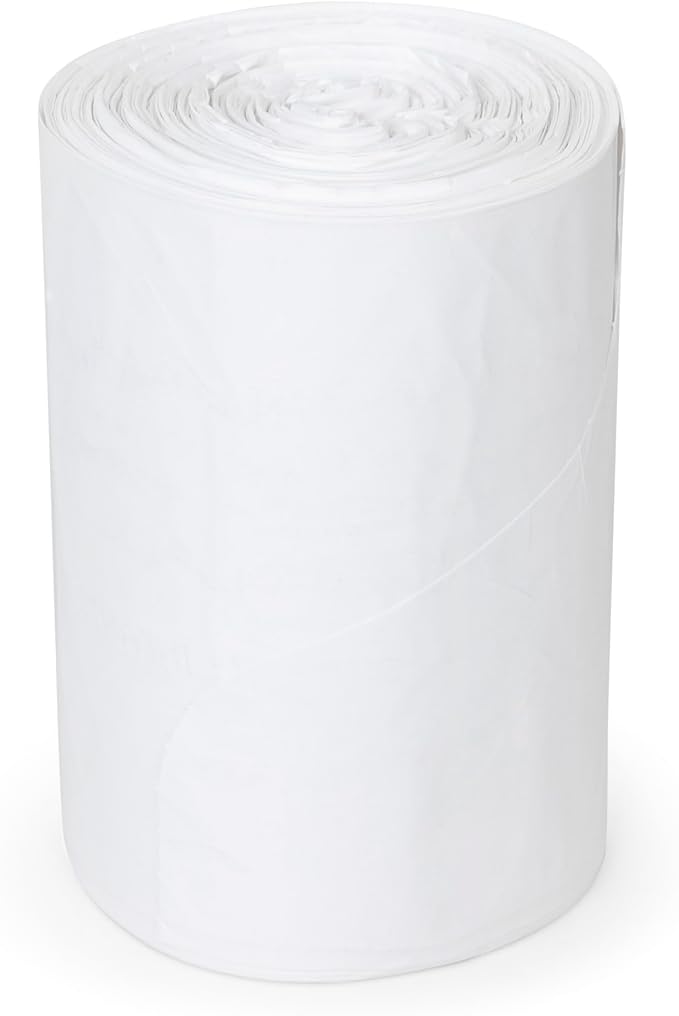 Plasticplace 20-30 Gallon Trash Bags │ 0.7 Mil │ White Garbage Can Liners │ 30" - Image 2