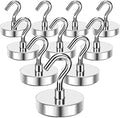 MIKEDE Strong Magnetic Hooks 120Lbs Heavy Duty Magnets by MIKEDE