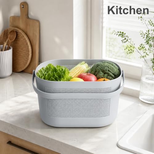 Plastic Portable Shower Caddy Basket, Storage Organizer - Image 6
