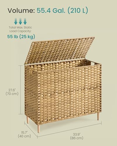 SONGMICS 4-SectionLaundry Hamper - Image 7