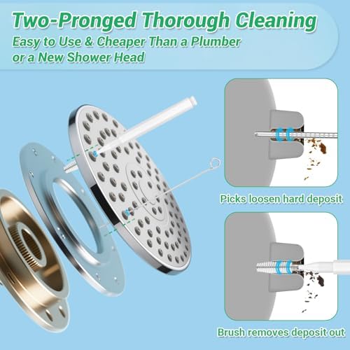 MAPVOLUT 50-in-1 Shower Head Cleaner Kit - Image 4