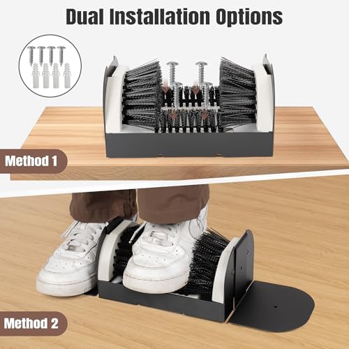 Portable Boot Scrubber with Fold-Out Footboards | No Mounting Required - Image 3