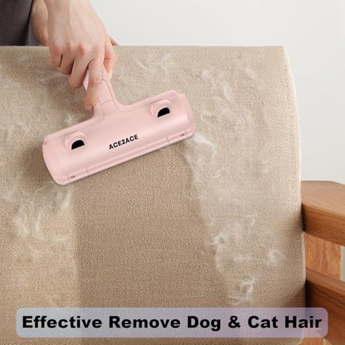 ACE2ACE Pet Hair Remover, Reusable Lint Roller - Image 2