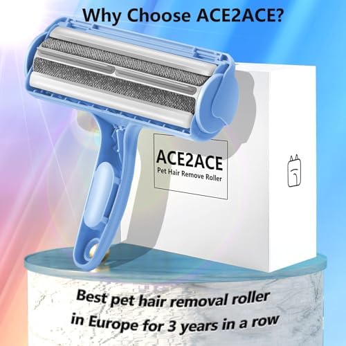 ACE2ACE Pet Hair Remover, Reusable Lint Roller - Image 6