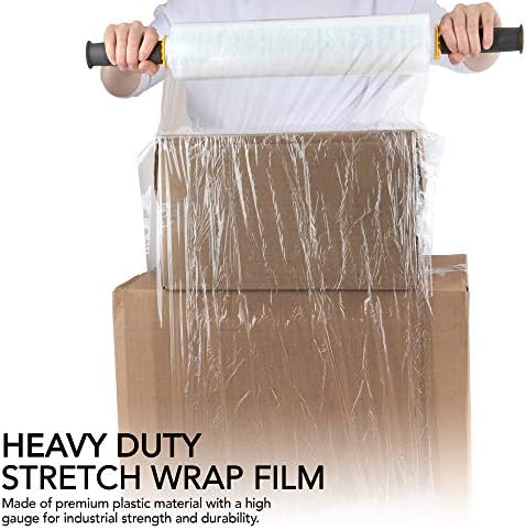 Modern Innovations 15 Inch Clear Stretch Wrap Roll - Image 5