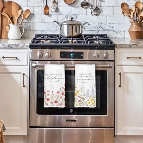 Floral Christian Kitchen Towel Set - Image 3