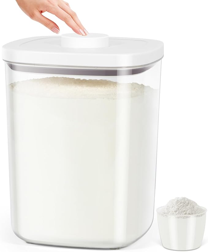 TBMAXS Airtight Rice Container 20 Lbs, Dry Food Holder by TBMAXS