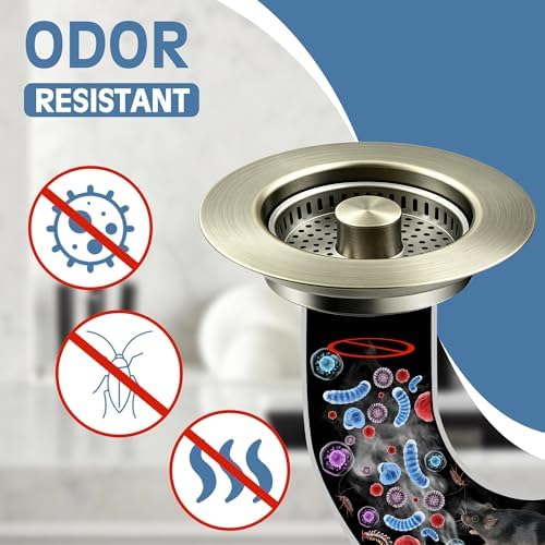 Kitchen Sink Drain Strainer and Stopper - Image 4