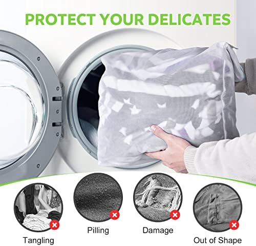 OTraki 2 Pack Large Mesh Laundry Bag - Image 6