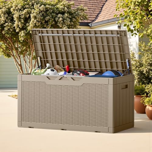 Greesum Outdoor Storage Box 100 Gallon Storage Bin - Image 6
