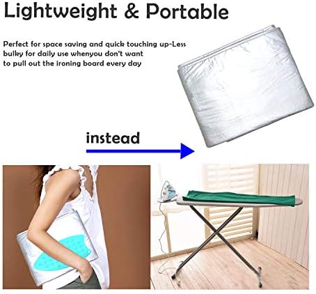 Ironing Mat, Extra Large Thickened Ironing Blanket Portable Ironing Pad - Image 4