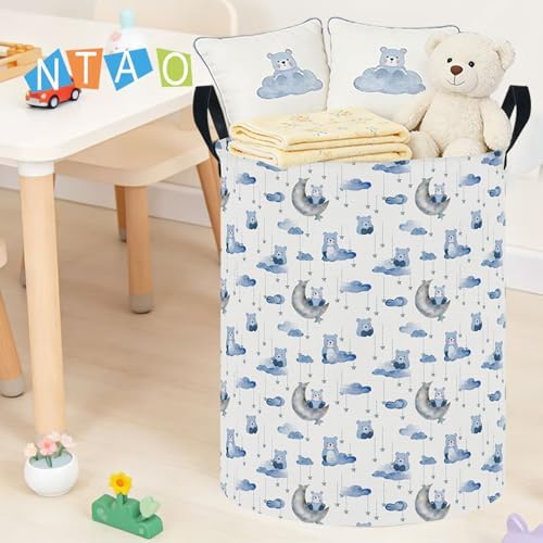 NTAOHAMPER Goody Bear Laundry Hamper, Laundry Basket, Baby Nursery Hamper - Image 5