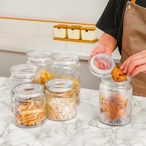 Glass Storage Containers With Lids, Glass Jars With Lids - Image 2