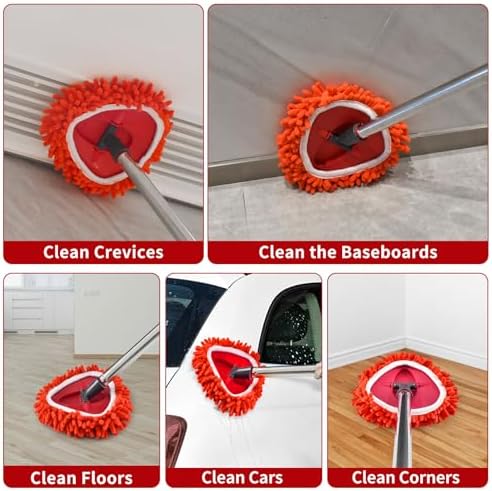 Mop Head Replacement for Ocedar, Chenille Duster for Ocedar Mop - Image 5