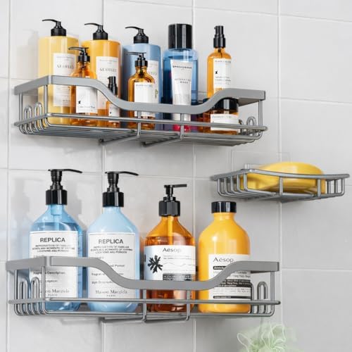 OMAIRA 3-Pack Shower Caddy by OMAIRA