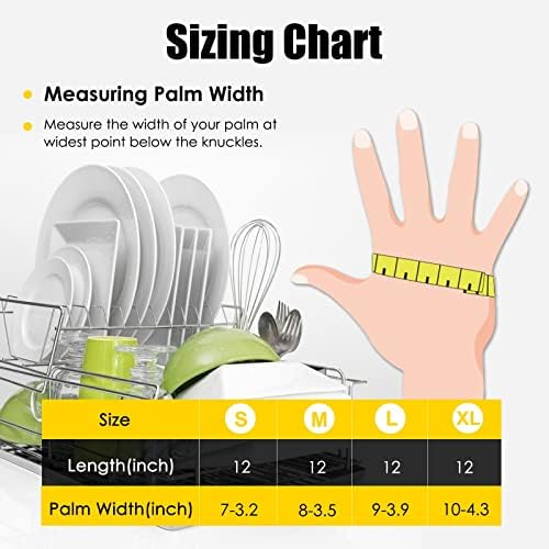 Rubber cleaning gloves 3 or 6 Pairs - Image 6