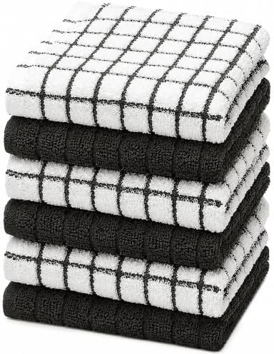 Bumble Dish Cloths, 100% Cotton Kitchen Towels by BumbleTowels