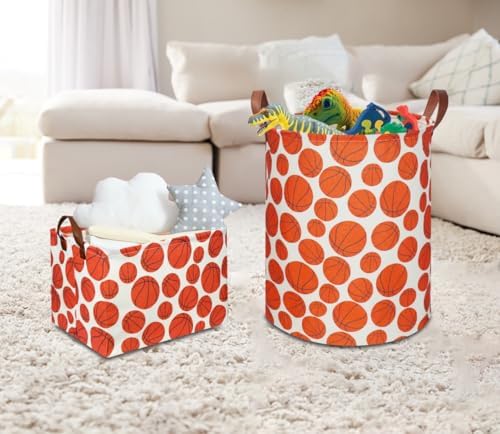 NTAOHAMPER Kids Laundry Hamper, Baseball laundry Basket, Baby Boy Nursery Hamper - Image 2